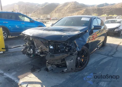 2022 BMW M5 from USA, damaged, VIN WBS83CH06NCK27725